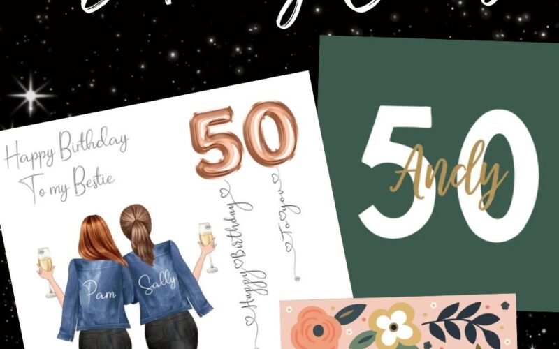 50th Birthday Cards