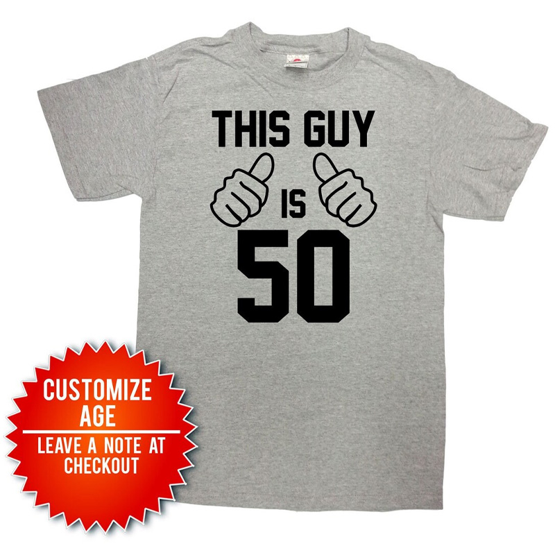 50th Birthday Shirts for Men
