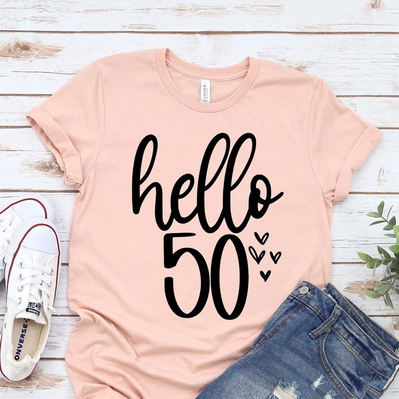 50th Birthday Shirts for Her
