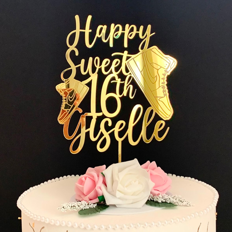 Sneaker Cake Toppers
