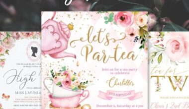 Tea Party Invitations