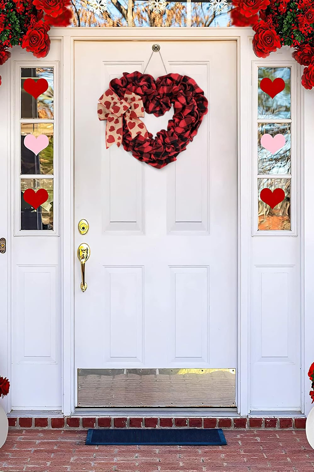 12 Valentine's Day Wreath Ideas for Your Front Door - Modern Mommsie