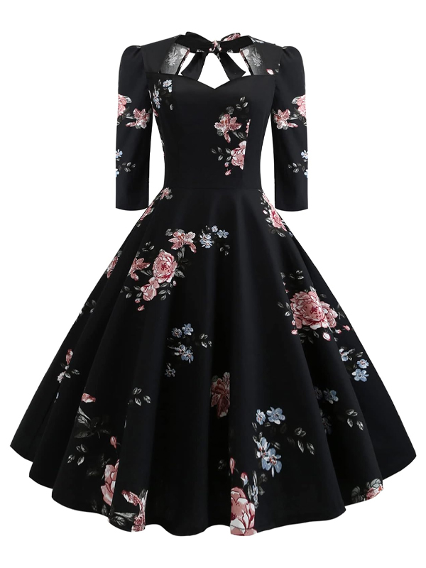 Floral Tea Party Dress