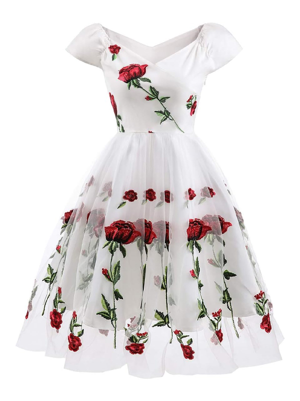 Roses Tea Party Dress