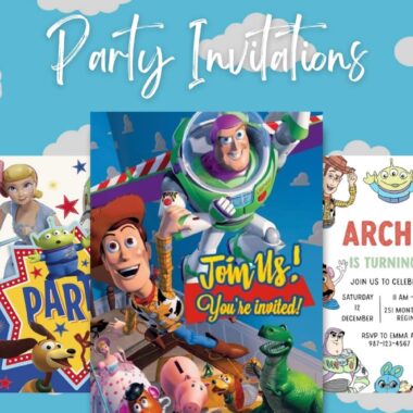 Toy Story Invitations